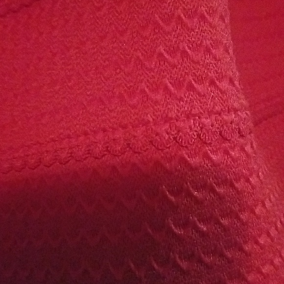 Express red pleated skirt - Picture 4 of 4